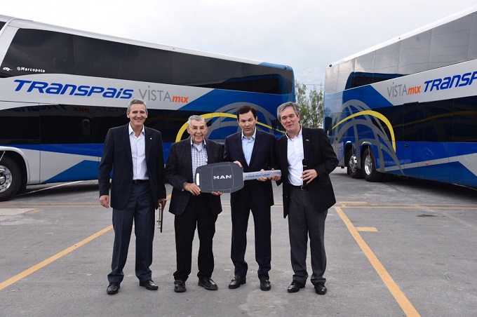 20 autobuses doble piso para Transpais