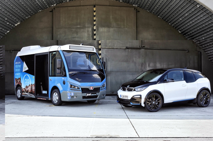 Este microbús eléctrico tiene el corazón de un BMW
