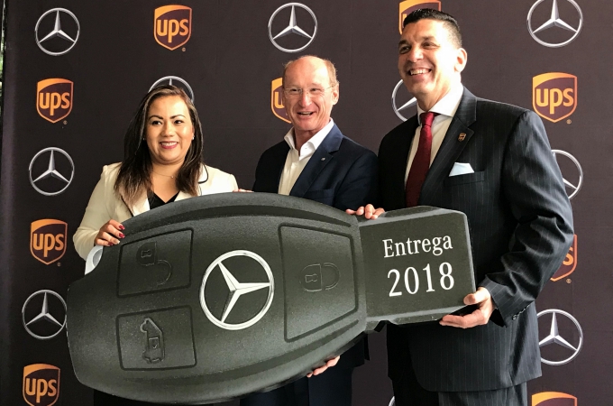 UPS concreta la compra de 61 vanes Mercedes-Benz
