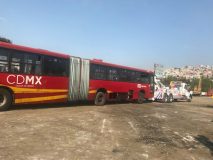 Alianza Flotillera Metrobús chatarri