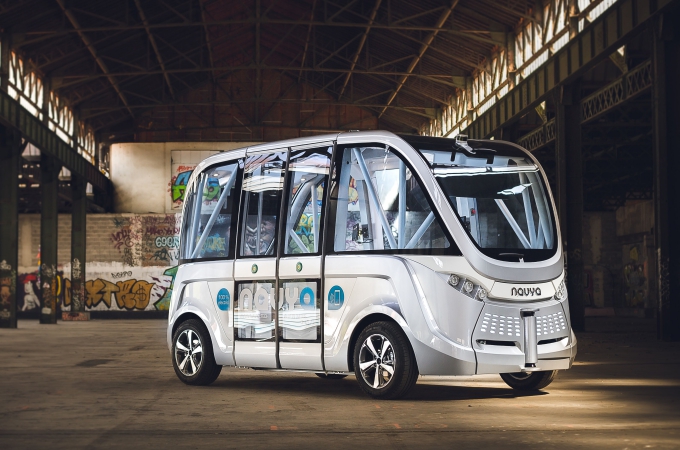 Navya, el autobús autónomo que ya da servicio